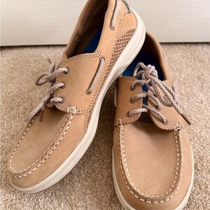 Men's Tan Top-Sider like new Sperry shoes